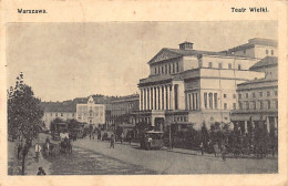 POLSKA Poland - WARSZAWA - Teatr Wielki - Nakl. D. V. Ts. 17 July 1915 - Poland