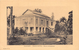 Bénin - PORTO NOVO - Maison Européenne - Ed. E.R.  - Benin