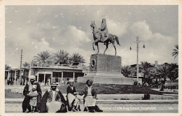 Iraq - BAGHDAD - Statue Of H.M. King Faisal - Publ. A. & K. Naman 109 - Irak