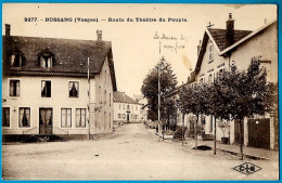 CPA 88 BUSSANG Vosges - Route Du Théâtre Du Peuple ° CLB - C. Lardier - Bussang