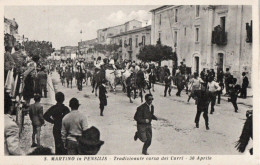 S. MARTINO IN PENSILIS - TRADIZIONALE CORSA DEI CARRI - 30 APRILE - F.P. - Campobasso