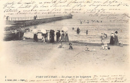 Algérie - FORT-DE-L'EAU Bordj El Kiffan - La Plage Et Les Baigneurs - Ed. J. Geiser 5 - Autres & Non Classés