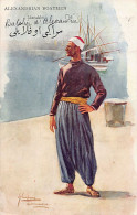 Egypt - People Of Egypt - Marakbi (Alexandrian Boatmen) By Lance Thackeray - Publ. A. & C. Black Series No. 13 - Autres & Non Classés