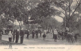 Viet Nam - HANOI - Une Allée Du Jardin Botanique, Le Dimanche - Ed. P. Dieulefil - Vietnam