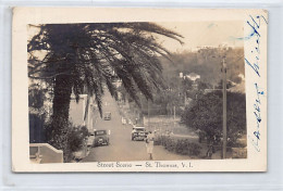 U.S. Virgin Islands - ST. THOMAS - Street Scene - REAL PHOTO Year 1935 - Publ. Unknown  - Islas Vírgenes Americanas