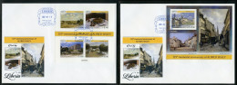 Liberia 2023, Art, Sisley, 4val In BF +BF In 2FDC - Sonstige & Ohne Zuordnung