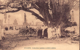 Ethiopia - ADDIS ABABA - Triple Hanging - Publ. Les Voix Franciscaines  - Etiopia