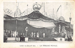 LIÈGE - 13 Juillet 1913 - La Tribune Royale - Ed. J. M.  - Liège