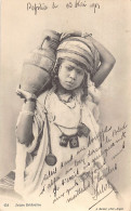 ALGÉRIE - Jeune Bédouine - Amulettes - Ed. J. Geiser 154 - Mujeres