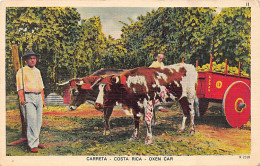 COSTA RICA - Carreta - Oxen Car - Publ. Carlos Federspiel & Co.  - Costa Rica