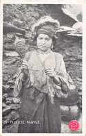 Algérie - Kabylie - Fileuse Kabyle - Ed. Biscuits Olibet 31 - Mujeres
