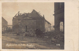 APREMONT (08) L'église Détruite - CARTE PHOTO Première Guerre Mondiale - Andere & Zonder Classificatie