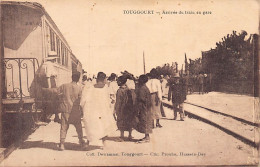 TOUGGOURT - Arrivée Du Train En Gare - Ed. Dewamme  - Andere & Zonder Classificatie