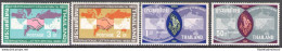 1965 Thailand ,Tailandia - SG 524-527 - Settimana Corrispondenza - International Correspondance Week - 4 Valori MNH** - Thailand