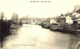 *CPA  - 34 - BEZIERS - Bord De L'Orb - Beziers