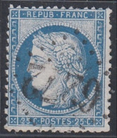 France 1870 - Timbre Oblitéré. Nr.: 60 A. GROS CHIFRES "6272" "SIAUCES ST. ROMAIN". RARE¡¡¡ (EB) AR-02739 - 1871-1875 Cérès