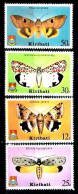 783  Butterflies - Papillons - Kiribati 33-36 MNH - 1,65 (6) - Papillons