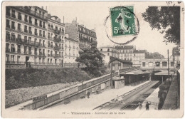 CPA DE VINCENNES  (VAL DE MARNE)  INTÉRIEUR DE LA GARE - Vincennes