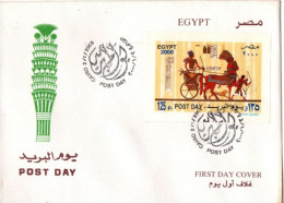 EGYPTE 2000 FDC - Briefe U. Dokumente