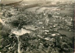 61* LONGNY AU PERCHE   Eglise  - Mairie  (CPSM 10x15cm)     RL18,0362 - Longny Au Perche