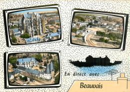 60* BEAUVAIS  Multi Vues   (CPSM 10x15cm)     RL18,0328 - Beauvais