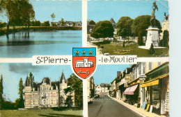 58* ST PIERRE LE MOUTIER  Multi Vues (CPSM 10x15cm)     RL18,0248 - Saint Pierre Le Moutier