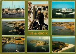 56* ILE DE GROIX   Multi Vues  (CPM 10x15cm)     RL18,0148 - Groix