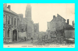 A908 / 237 80 - ALBERT Quartier D'Albert Apres La Bataille - Guerre 1914 - Albert