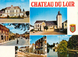 72* CHATEAU DU LOIR  Multi Vues  (CPM 10x15cm)      RL18,1026 - Chateau Du Loir