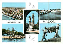 71* MACON  Souvenir – Multi Vues (CPSM 10x15cm)  RL18,0918 - Macon