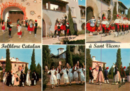 66* ST VICENS  Ballets Catalans « joventut » Multi Vues  (CPSM 10x15cm)     RL18,0719 - Dans