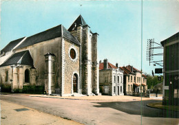 94* LA QUEUE EN BRIE  Eglise – Mairie  (CPSM 10x15cm)     RL18,1538 - Otros & Sin Clasificación