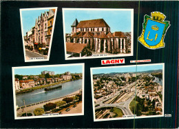 77* LAGNY  Multi Vues  (CPM 10x15cm)    RL18,1490 - Lagny Sur Marne