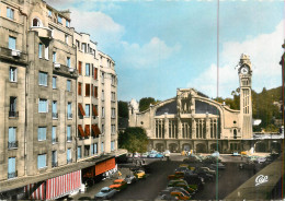 76* ROUEN  La Gare    (CPSM 10x15cm)     RL18,1353 - Rouen