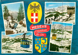 74* MEGEVE  Multi Vues  (CPM 10x15cm)     RL18,1269 - Megève