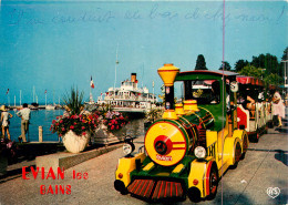 74* EVIAN LES BAINS   Le Petit Train  (CPM 10x15cm)     RL18,1247 - Evian-les-Bains