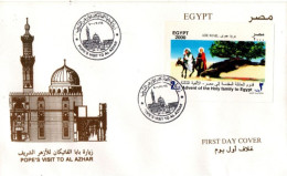 EGYPTE 2000 FDC - Cartas & Documentos