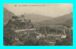 A905 / 573 65 - LOURDES Chateau Fort Et La Ville - Lourdes