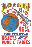 Le CONCORDE  CE D'air France  Exposition 20 Ans Avion Aviation  (scanR/V)   N° 77 \MR8005 - 1946-....: Era Moderna
