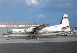 EURALAIR Service  Fokker F-27 (F-BRHL) Paris Le Bourget Avion Aviation  (scanR/V)   N° 73 \MR8005 - 1946-....: Era Moderna