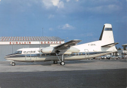 EURALAIR Service  Fokker F-27 (F-BRHL) Paris Le Bourget Avion Aviation  (scanR/V)   N° 73 \MR8005 - 1946-....: Ere Moderne