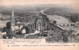 89 AUXERRE   L'église St Germain Et Le Pont Neuf   (Scan R/V) N° 44 \MR8004 - Auxerre