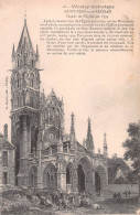 Saint-Père-sous-Vézelay Morvan  Façade De L'église Saint-pierre En 1795 (Scan R/V) N° 10 \MR8003 - Vezelay