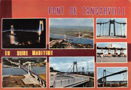 TANCARVILLE Le Pont Multivue édition La Cigogne (Scan R/V) N° 6 \MR8002 - Tancarville