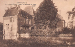 58 CERVON Vue D'ensemble Sur Le Chateau De Lantilly Et Les Fossés  éditions EDSA  (Scan R/V) N° 7 \MR8001 - Lormes