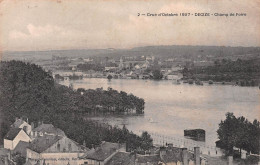 58 DECIZE Vue Aérienne Panoramique Crue Octobre 1907 Champ De Foire  éditions Taminau  (Scan R/V) N° 2 \MR8001 - Decize