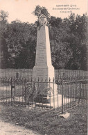 39  QUINTIGNY Monument Aux Morts Carte Vierge Non Circulé édition Guichard  (Scan R/V) N° 55 \MR8000 - Autres & Non Classés