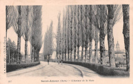 39  SAINT AMOUR Avenue De La Gare édition Chapuis  (Scan R/V) N° 49 \MR8000 - Altri & Non Classificati