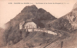 39 SALINS LES BAINS   La Ferme Et La Croix Du Poupet  édition David MAUVAS (Scan R/V) N° 36 \MR8000 - Sonstige & Ohne Zuordnung