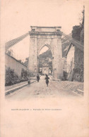 39 SAINT CLAUDE Entrée Du Pont Suspendu    Carte Dos Simple  Vierge Non Circulé éditions   (Scan R/V) N° 4 \MR8000 - Saint Claude